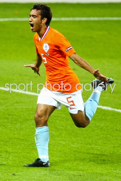 Giovanni van Bronckhorst Netherlands v Italy Euro 2008