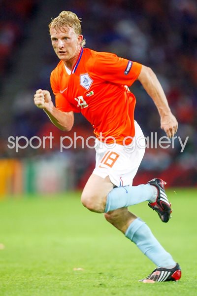Dirk Kuyt Netherlands v Italy Euro 2008