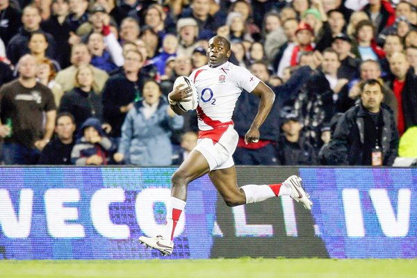 Topsy Ojo sprints clear to score v New Zealand