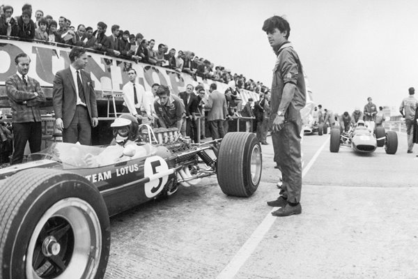 Jim Clark In Lotus 1967