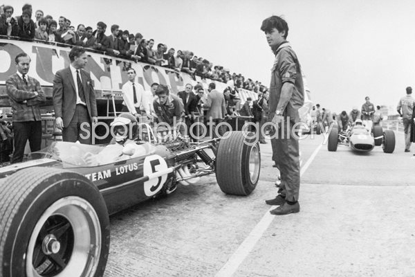 Jim Clark In Lotus 1967