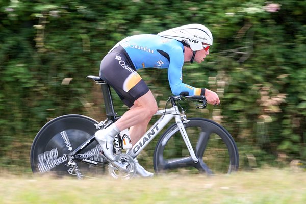 2008 Tour de France - Cavendish Time Trial action