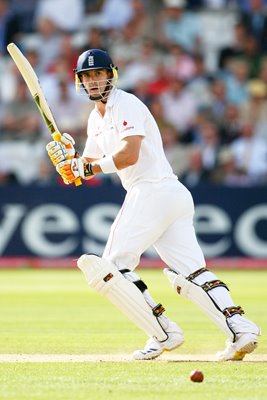 Kevin Pietersen in action v South Africa at Lord's