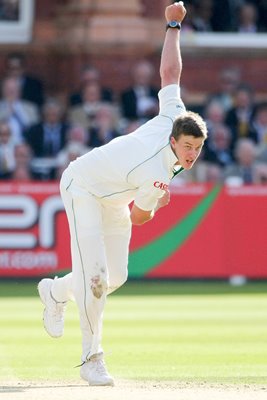 Morne Morkel in action Lord's 2008