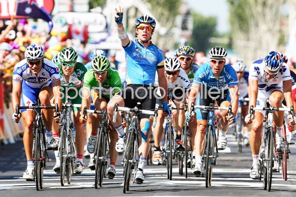 2008 Tour de France - Mark Cavendish wins Stage 12