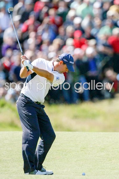 Padraig Harrington in action Birkdale 2008