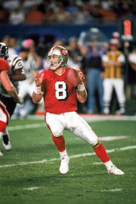 Steve Young San Francisco 49ers Super Bowl XXIX 1995