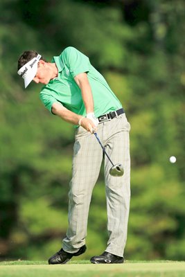 Keegan Bradley USPGA action 2011