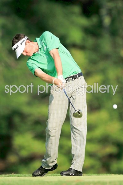 Keegan Bradley USPGA action 2011