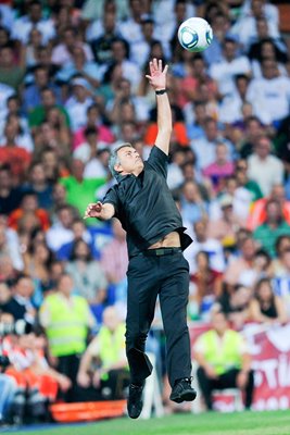 Jose Mourinho Real Madrid V Barcelona 2011