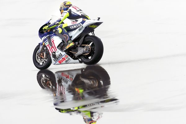 2008 Valentino Rossi rain Silhouette 