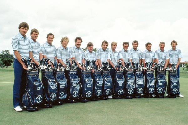 European Team 1983 Ryder Cup Palm Beach