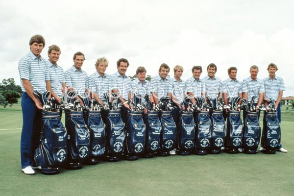 European Team 1983 Ryder Cup Palm Beach
