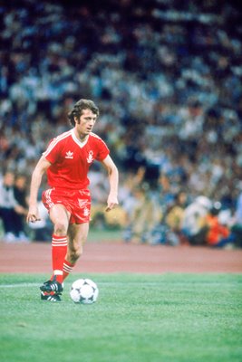Trevor Francis during the European Cup Final 1979