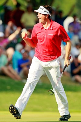 Keegan Bradley birdies 17 - USPGA Round 4