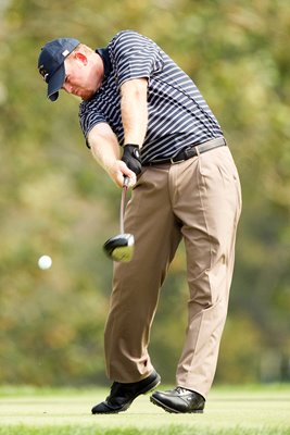 J.B. Holmes crushes a drive during 2008 Ryder Cup 