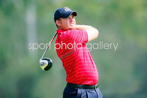 J.B. Holmes 2008 Ryder Cup action portrait