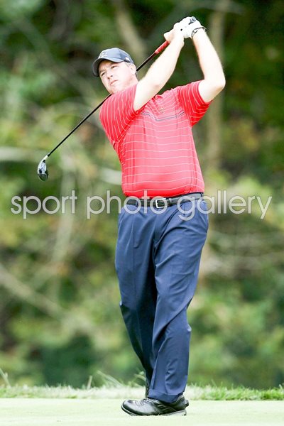 Boo Weekley 2008 Ryder Cup action portrait