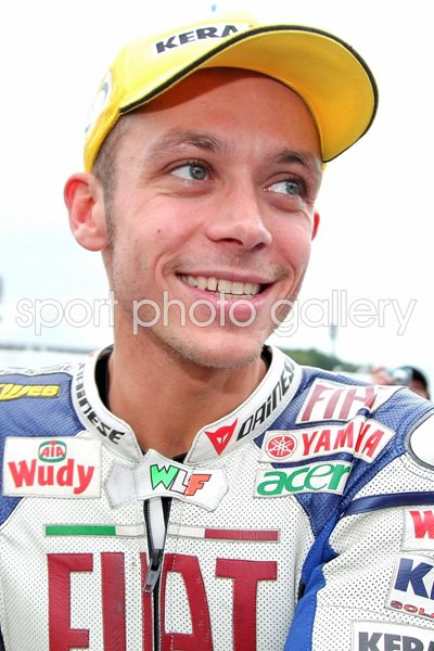2008 Valentino Rossi smiles in Japan 
