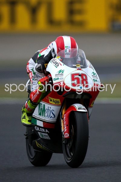 Marco Simoncelli 250cc action 2008