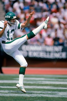 Punter Dave Jennings New York Jets