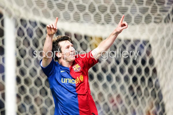 Lionel Messi Barcelona La Liga 2008