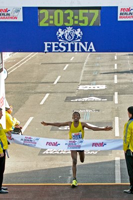 Haile Gebrselasie World Record Berlin 2008