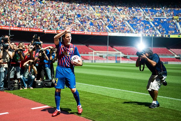 Cesc Fabregas joins Barcelona FC 2011