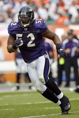 Ray Lewis Linebacker Baltimore Ravens 2008