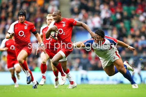 Ugo Monye v Pacific Islanders Twickenham 2008