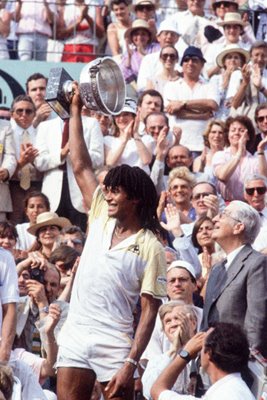 Yannick Noah 1983 French Open Champion Paris
