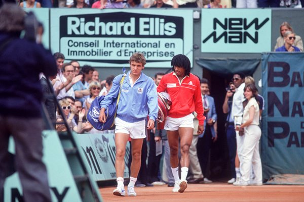 Yannick Noah v Mats Wilander 1983 French Open Final 