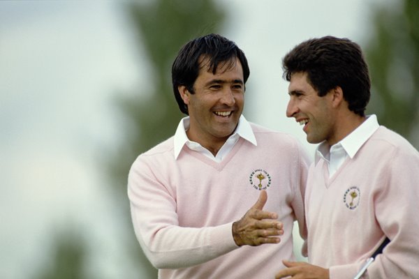 Jose Maria Olazabal & Seve Ballesteros Ryder Cup 1989