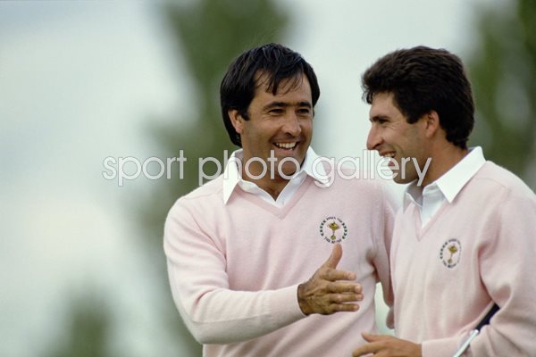 Jose Maria Olazabal & Seve Ballesteros Ryder Cup 1989