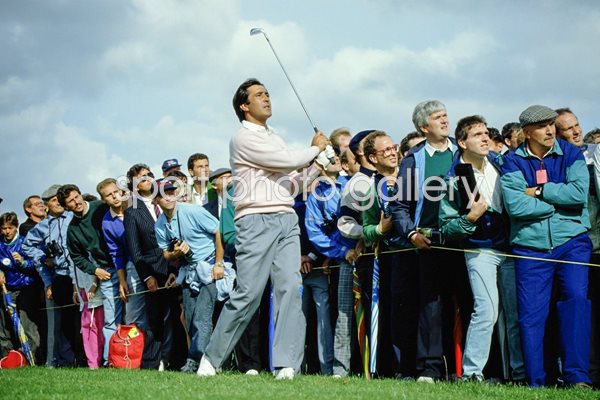 Seve Ballesteros Europe Ryder Cup Belfry 1989