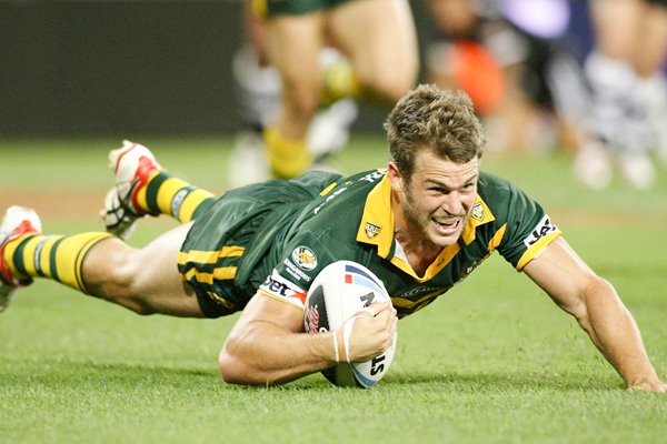 David Williams scores v New Zealand