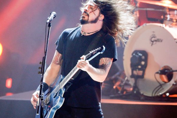 Dave Grohl of The Foo Fighters 