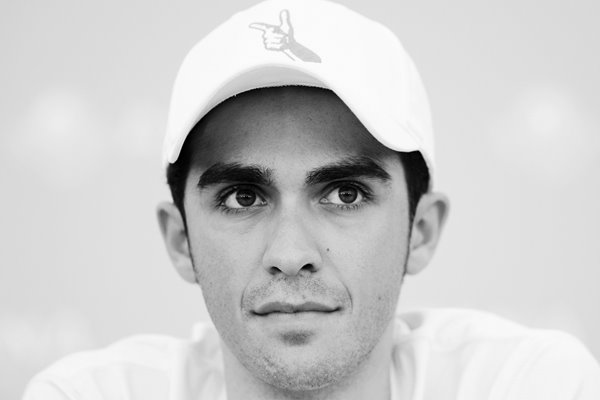 Alberto Contador portrait