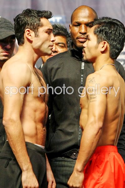 Oscar De La Hoya v Manny Pacquiao Weigh-In