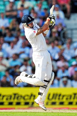 Kevin Pietersen Action Oval 2011