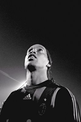 Ronaldinho of AC Milan portrait 2009