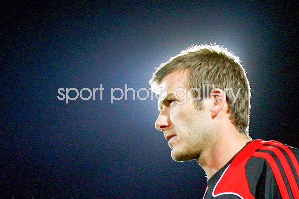 David Beckham in the spotlight at AC Milan
