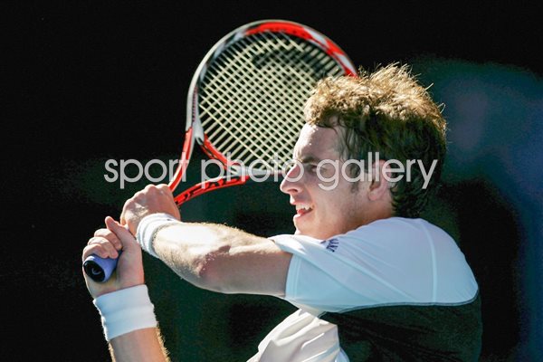 Andy Murray backhand portrait 2009 Australian Open