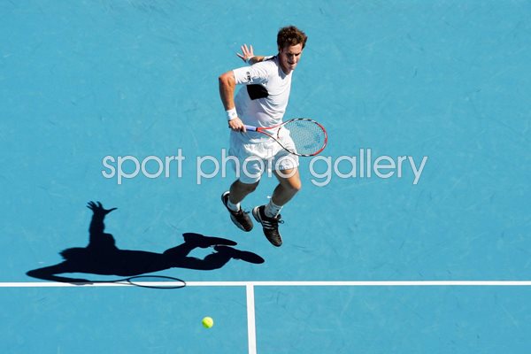 Andy Murray 2009 Australian Open action