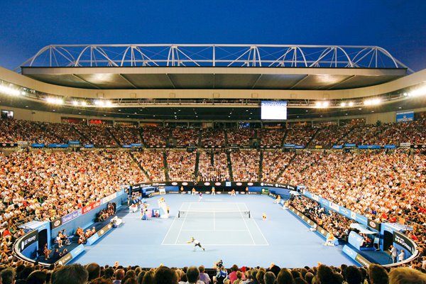 Nadal v Federer - Rod Laver Arena 2009 Australian Open 