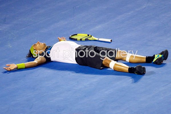 Rafa savours moment of victory 2009 Australian Open
