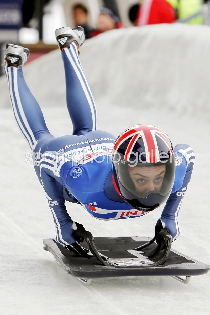 Amy Williams Olympic Skeleton Racer POSTER 
