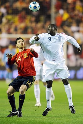 Emile Heskey and Xabi Alonso Seville 2009