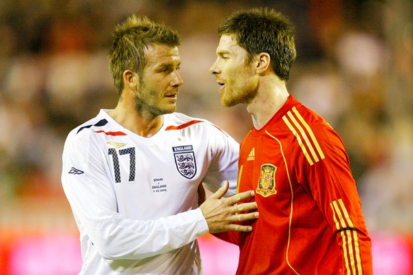 Beckham & Alonso Spain v England Friendly 2009