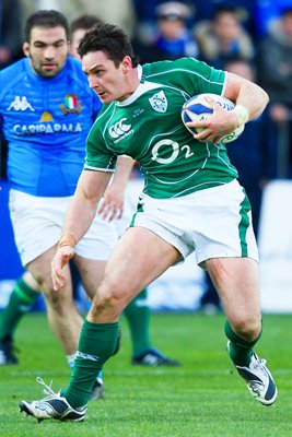 David Wallace scores for Ireland v Italy 2009